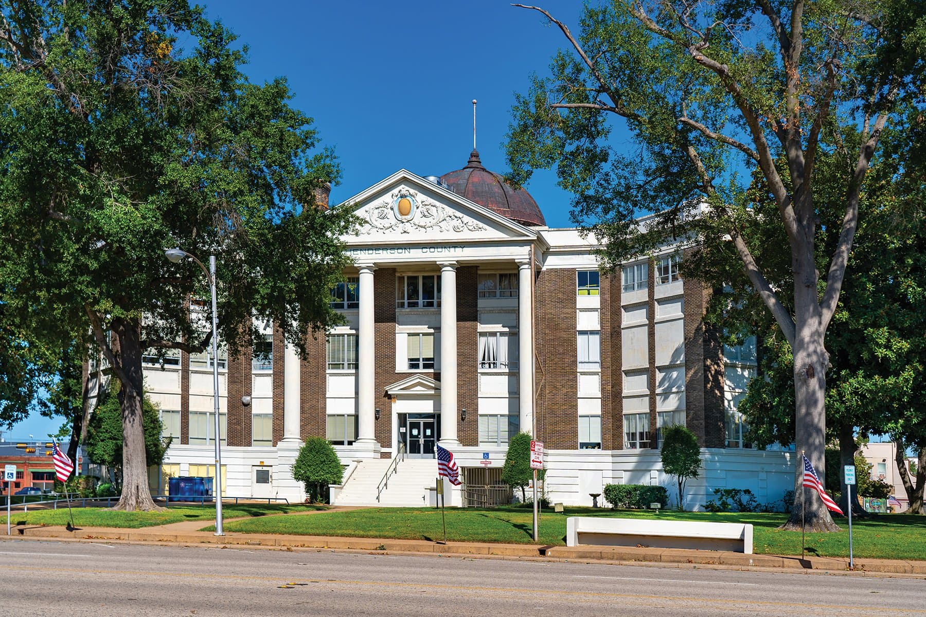 Commercial concrete project in Athens, TX
