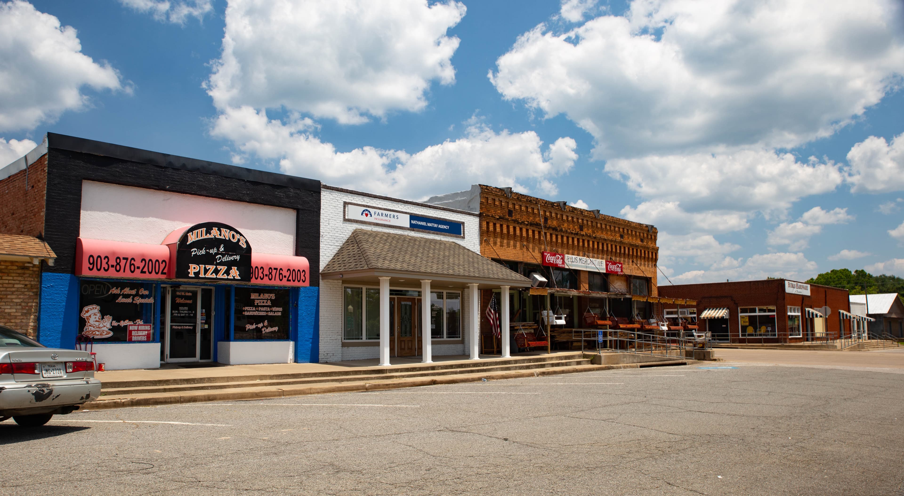 Commercial concrete project in Frankston, TX