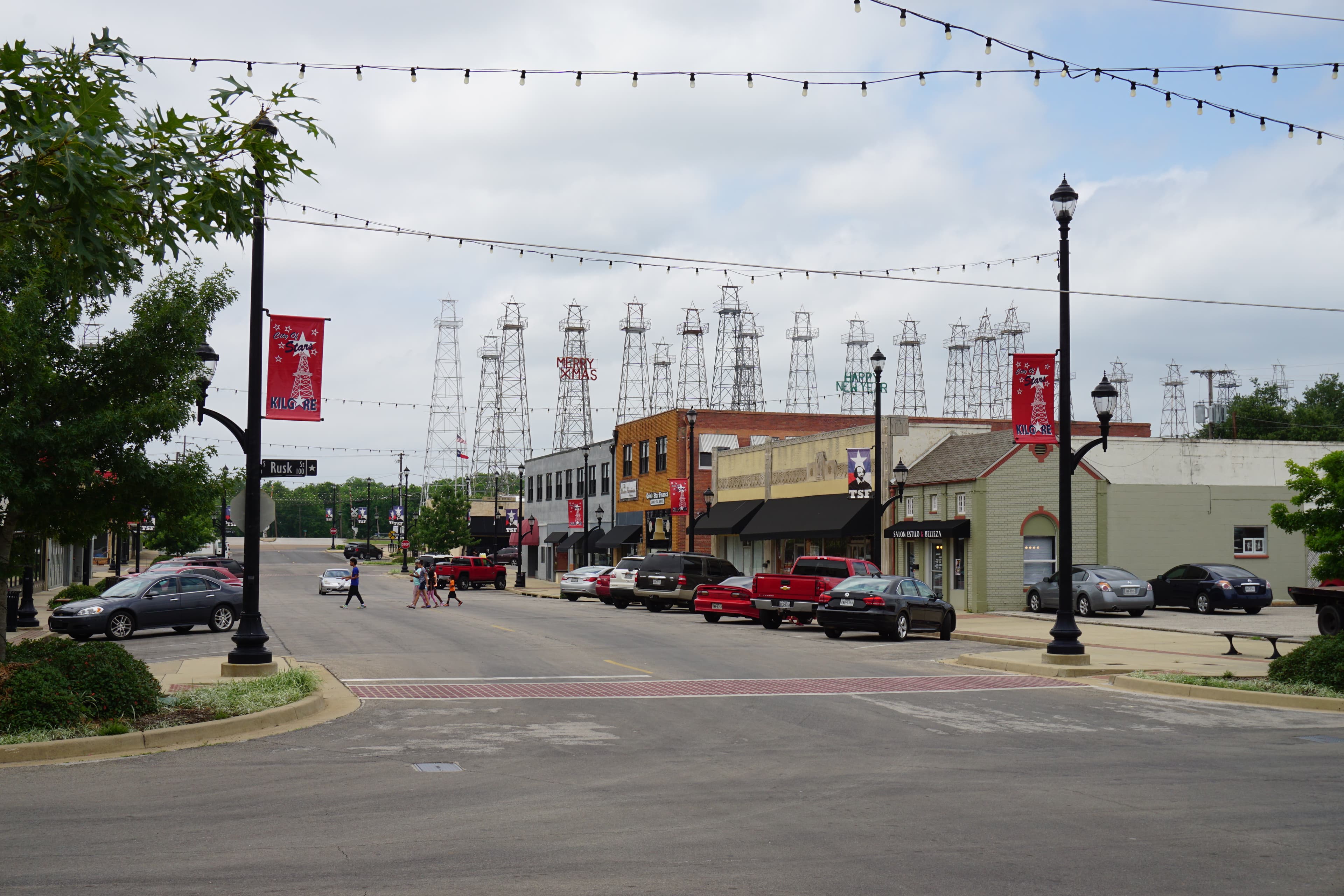 Commercial concrete project in Kilgore, TX