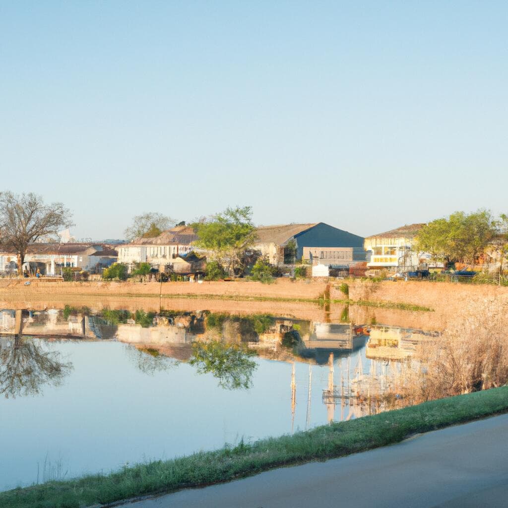 Commercial concrete project in Lakeport, TX