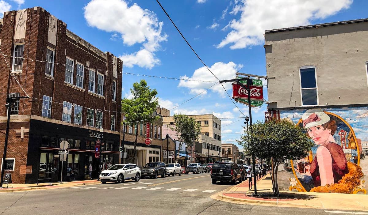 Commercial concrete project in Lufkin, TX