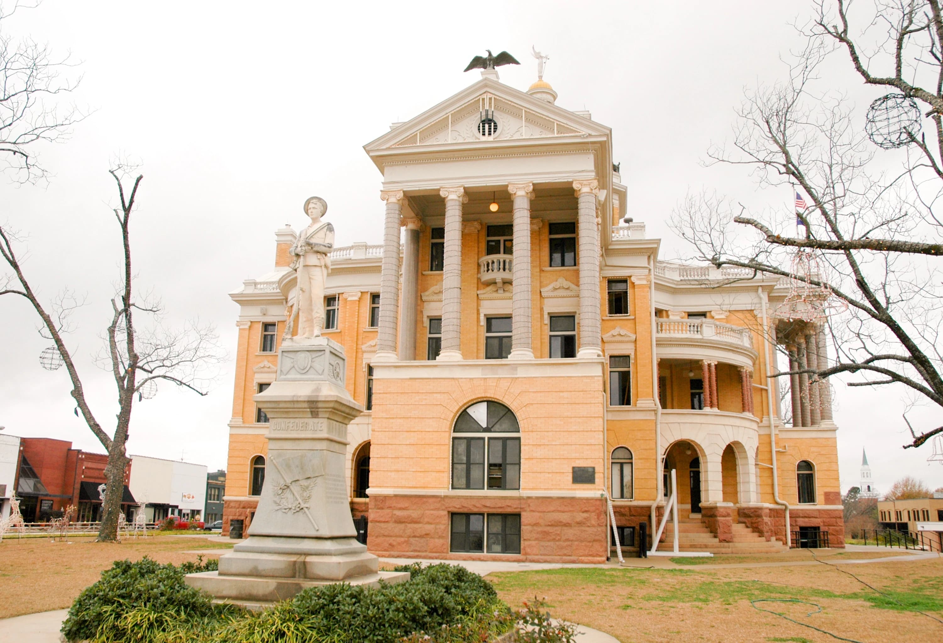 Commercial concrete project in Marshall, TX