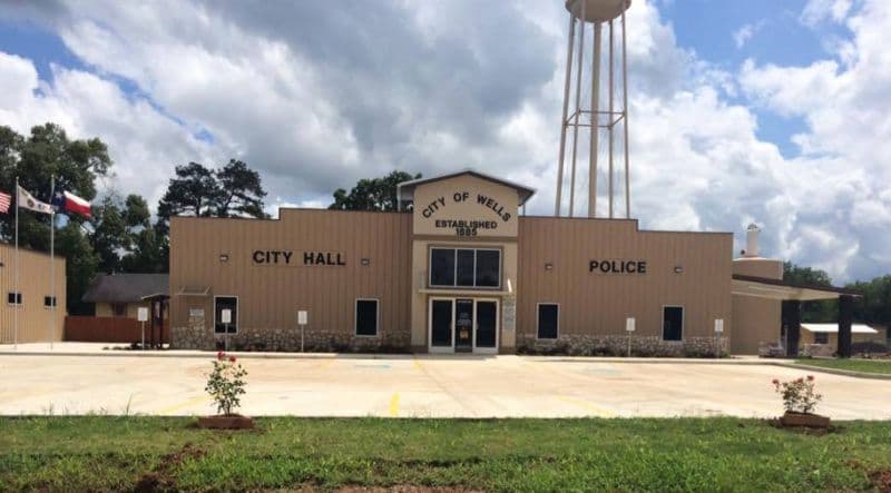 Commercial concrete project in Wells, TX