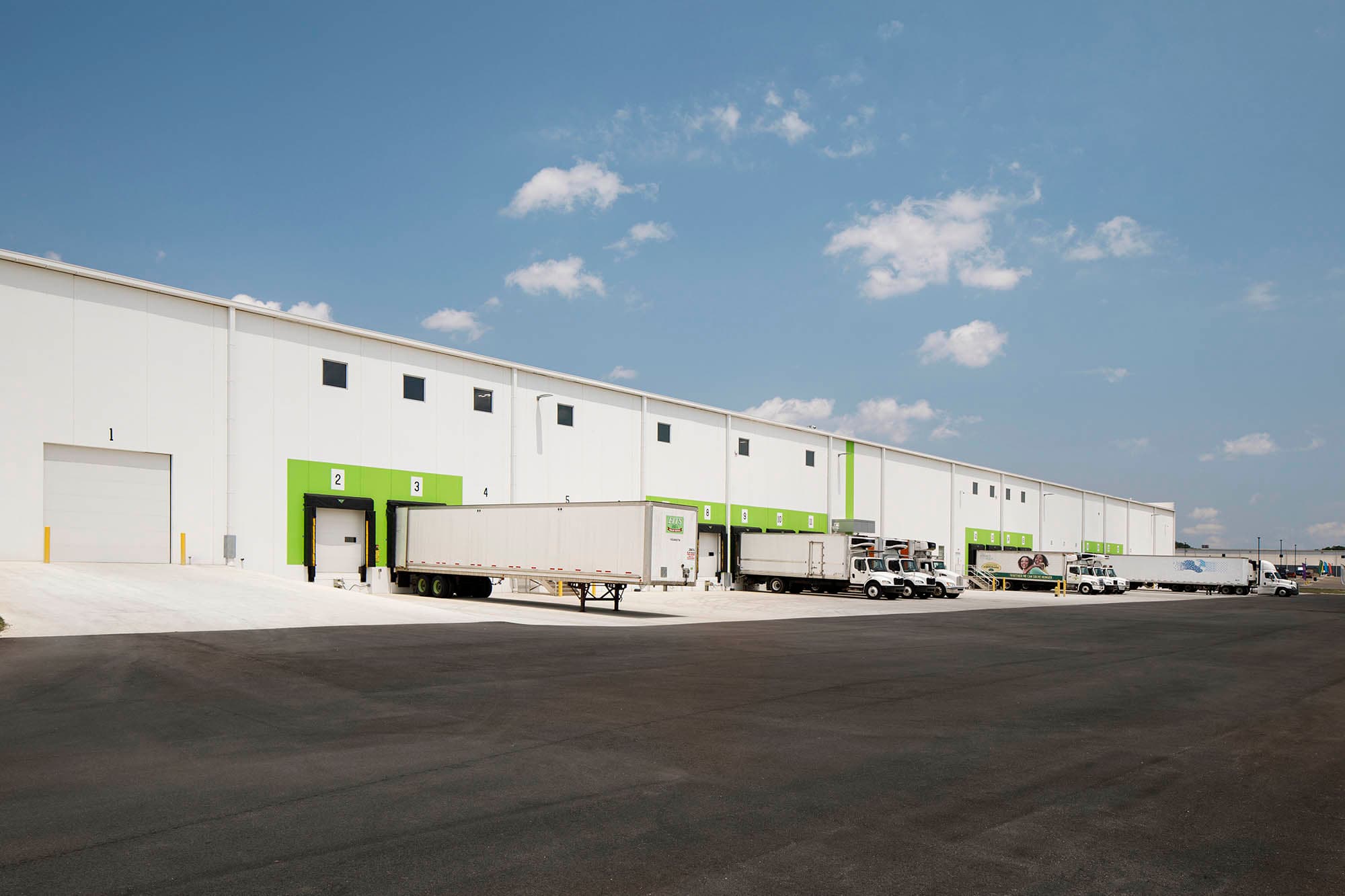 Commercial concrete project in progress